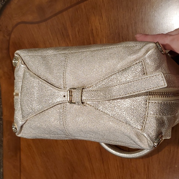 Jimmy Choo Metallic Silver Satchel - Picture 10 of 16